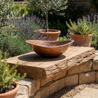 Handmade Hammered Copper Vessel Sink: Oval Bathroom Countertop Basin, Rustic Farmhouse Copper Wash Bowl