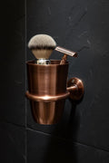 Copper Wall-Mount Toothbrush Holder – Handcrafted Bathroom Cup & Accessories Set