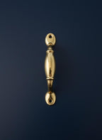 Set of Solid Brass Drawer Handle – Unlacquered Cabinet Pull for Kitchen & Furniture