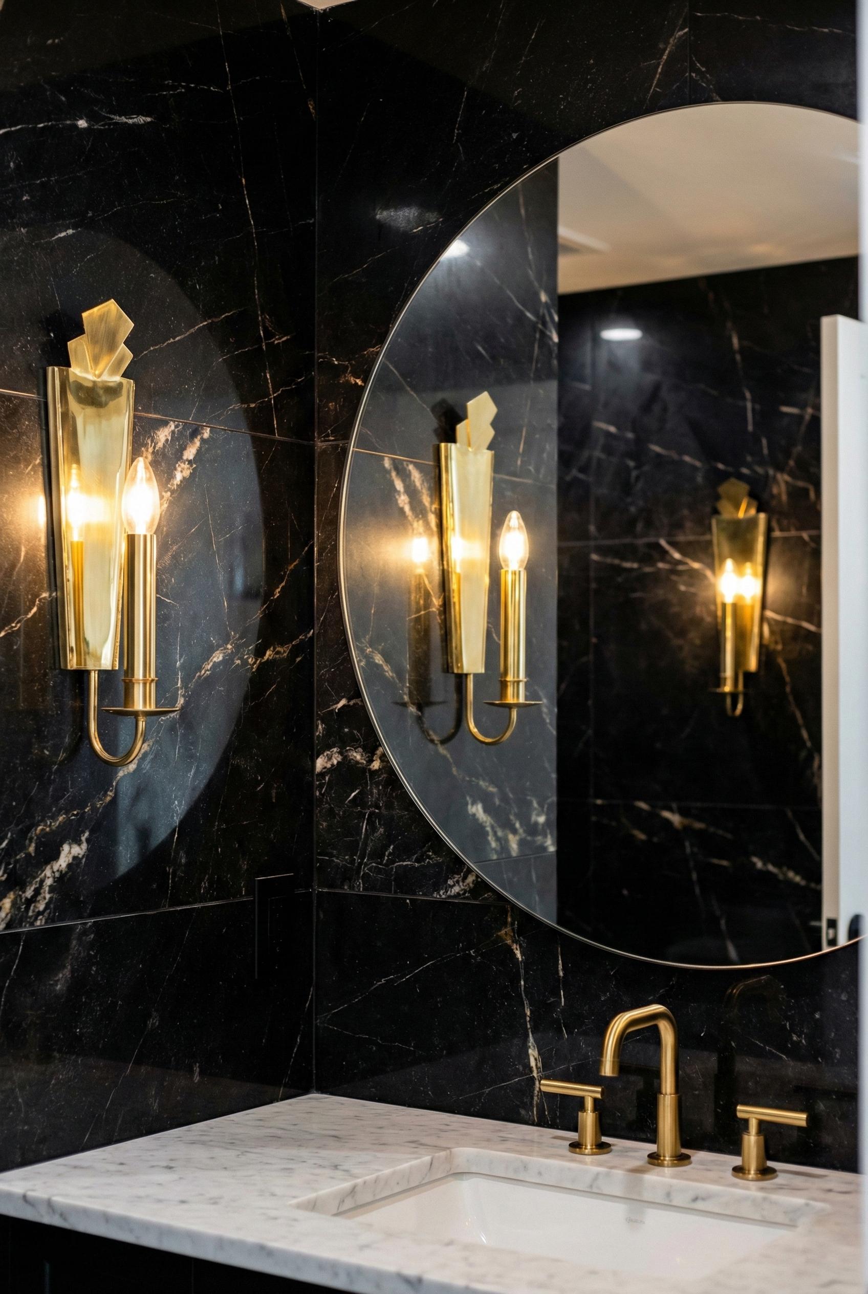 Pair of Brass Wall Candle Holder Handmade Minimalist Sconce Luxury Home Decor